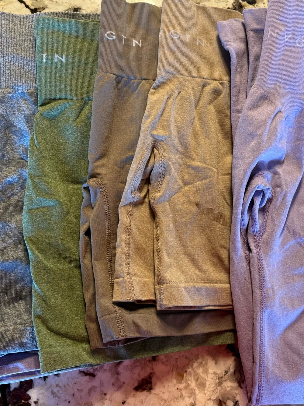 NVGTN - bike shorts, 1 pair legging- 4-Small, 1-XS and legging-Small- like new